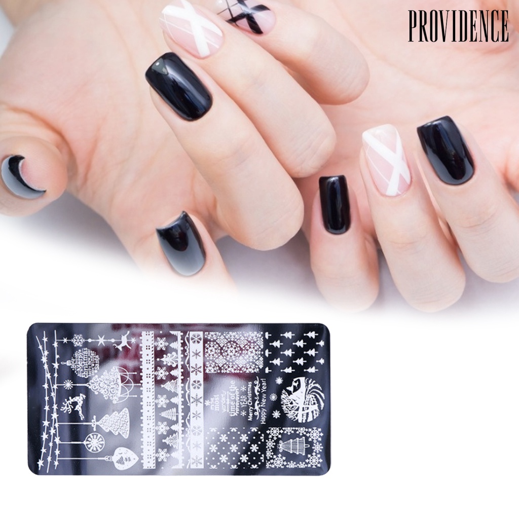 Providence Nail Stamping Plates Multiple Printing Nail Art Making Stainless Steel DIY Template Manicure Stamping for Female