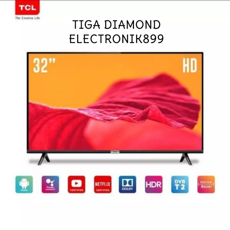 LED TCL 32 INCH 32A3 SMART ANDROID