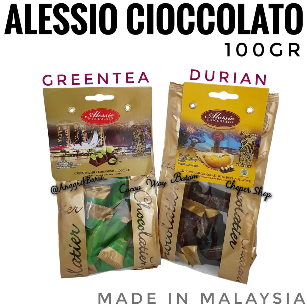 

Cokelat Alessio Merlion Alaska Bag 150gr