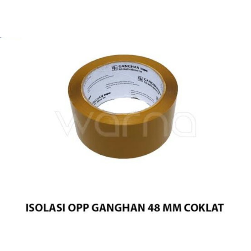 

Lakban ganghan tape OPP 2 inc