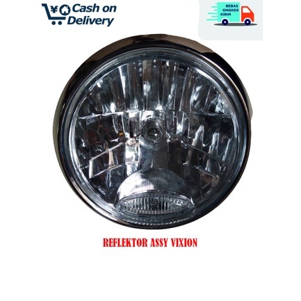 Reflektor lampu depan vixion lama lengkap