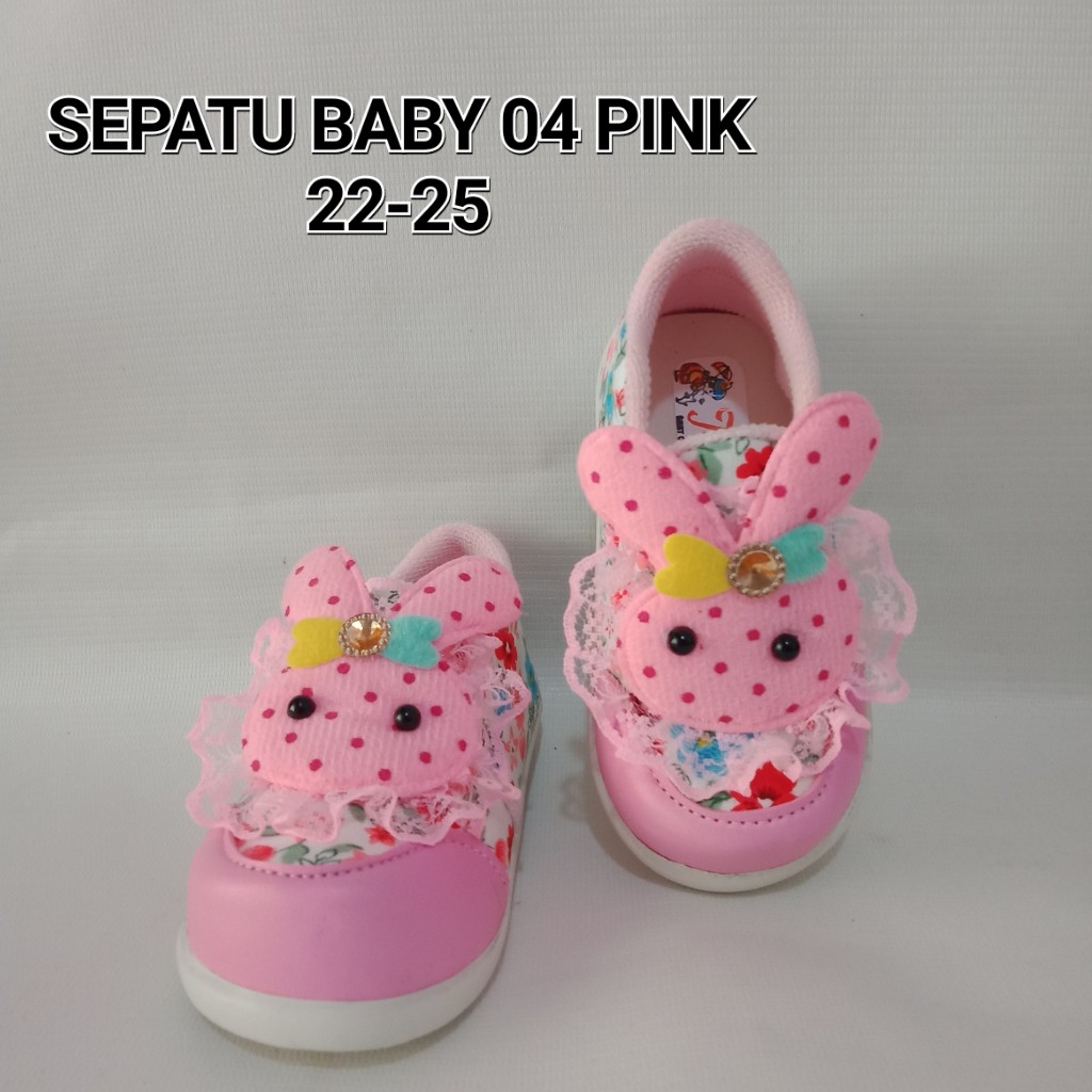 SEPATU BAYI CEWEK LUCU DAN IMUT 22-25