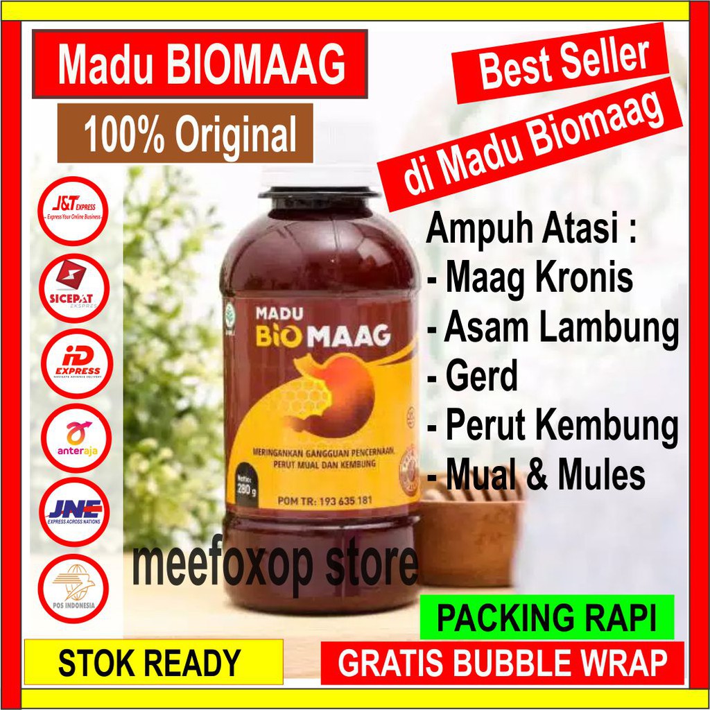 𝐃𝐢𝐬𝐭𝐫𝐢𝐛𝐮𝐭𝐨𝐫 𝐑𝐞𝐬𝐦𝐢 !!! MADU BIOMAAG Spesialis Penyakit Maag, Asam Lambung Tinggi, Gerd, Radang Usus-1