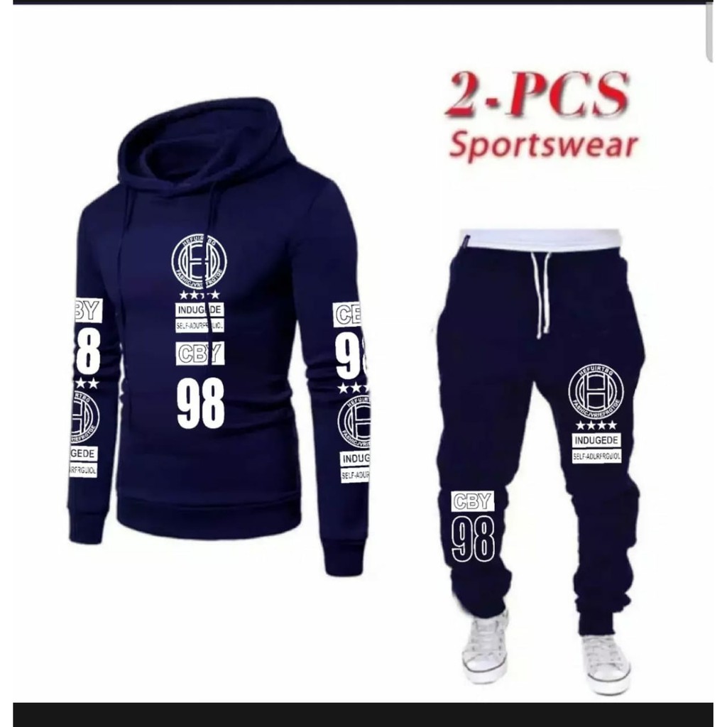 COD/ARPIOS SHOP - Stelan INDUGEDE - Setelan Unisex SATU SET ( Hoodie + Jogger ) model Terbaru