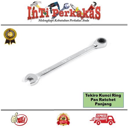 Tekiro Kunci RING PAS RATCHET PANJANG 13 MM