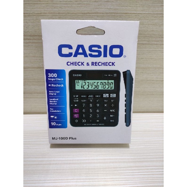 

Calkulator casio dagang Mj-100D plus