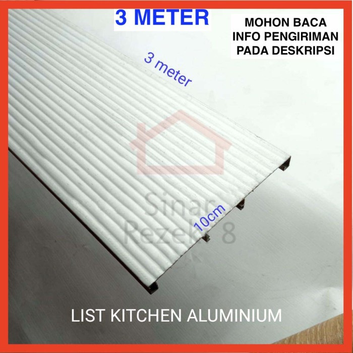 List Kitchen Aluminium / Profil Lis Edging Frame Handle Lemari