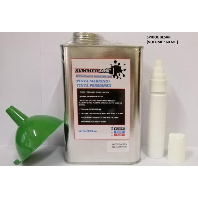 

PROMO Tinta spidol marking ink murah Summerson 1 liter-SPIDOL BESAR/PULPEN GEL/PULPEN LUCU/PULPEN 1 PACK/PENSIL WARNA/PENSIL 2B/PENGHAPUS JOYKO/PENGHAPUS LUCU/RAUTAN PENSIL PUTAR/RAUTAN ELEKTRIK/SPIDOL WARNA/SPIDOL PERMANEN/SPIDOL WHITEBOARD/CORRECTION