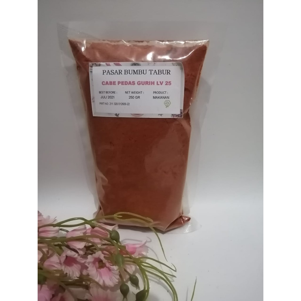 

CABE PEDAS GURIH (LEVEL 25) 250 GR BUBUK TABUR