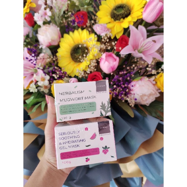 SCARLET MASKER WAJAH MUGORT HYDRATYNG GEL MASK