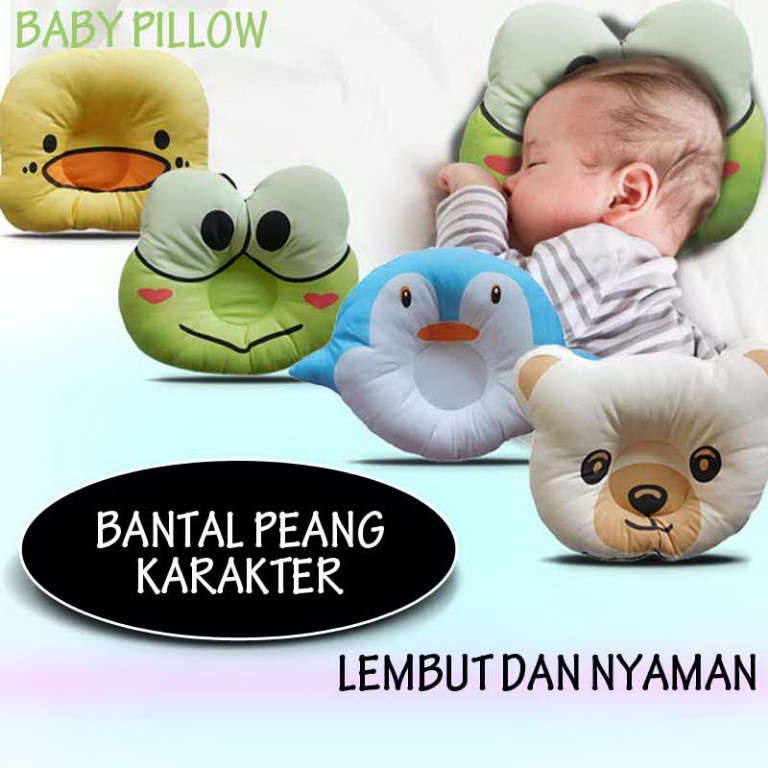 bantal bayi peang karakter