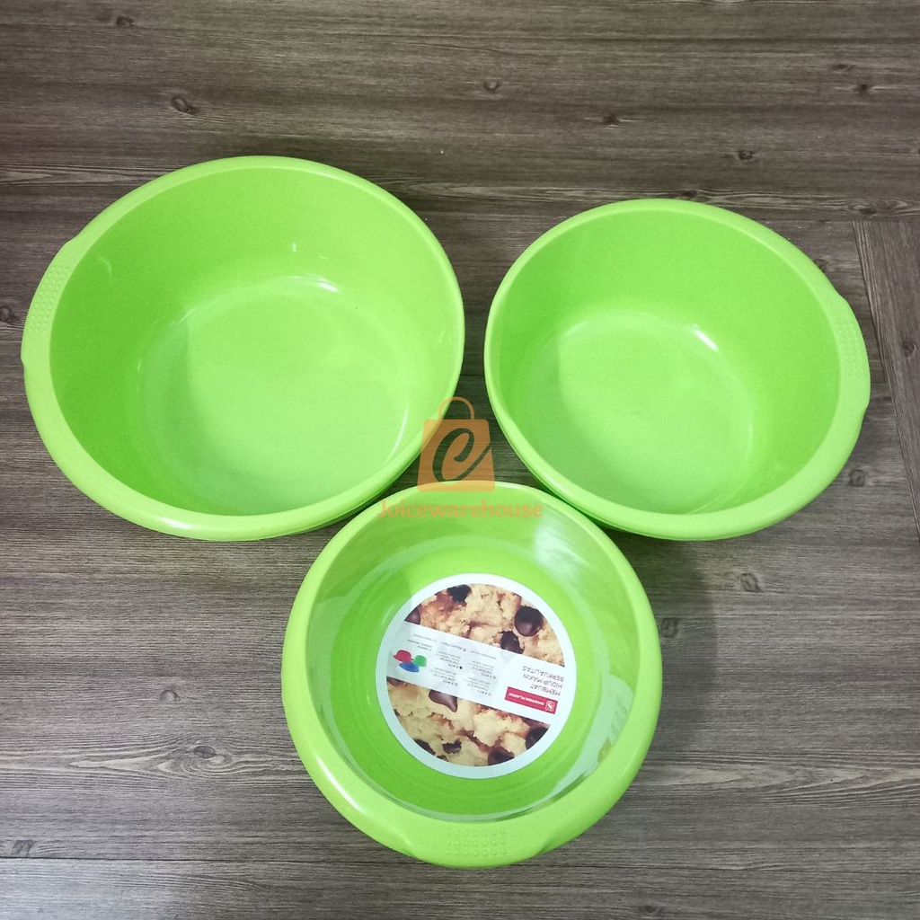 Maspion Baskom Plastik - Chef Bowl Set Isi 3 pcs