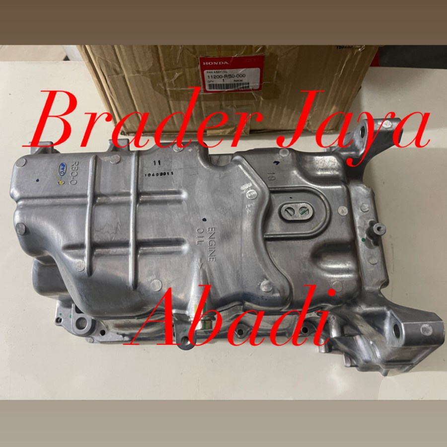 BAK OLI MESIN PAN CARTER BLOCK CYLINDER MANUAL JAZZ GE8 S RS BRIO SATYA CVT CITY GM2 GM6 VTEC 2008 2