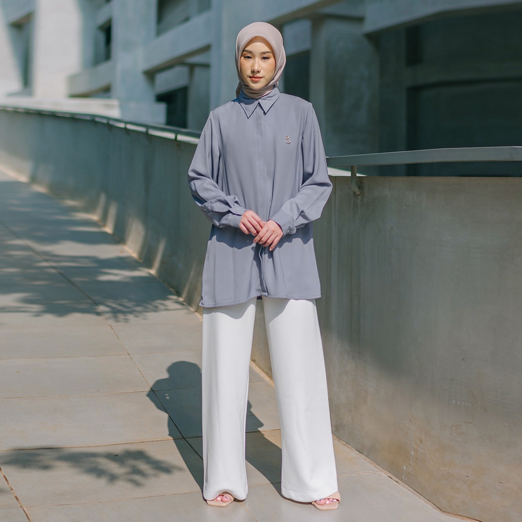Jenna & Kaia - Kanya Shirt Ice Blue
