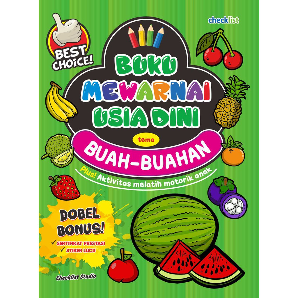 Paling Bagus 13+ Gambar Buah Buahan Untuk Mewarnai ...