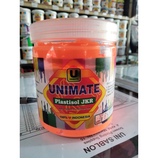 

Plastisol Unimate JKR SP FL Orange @500gr
