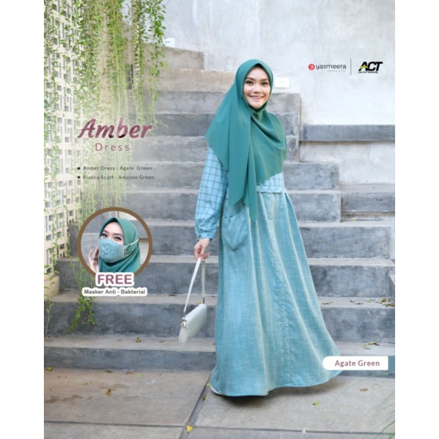 amber dress by yasmeera