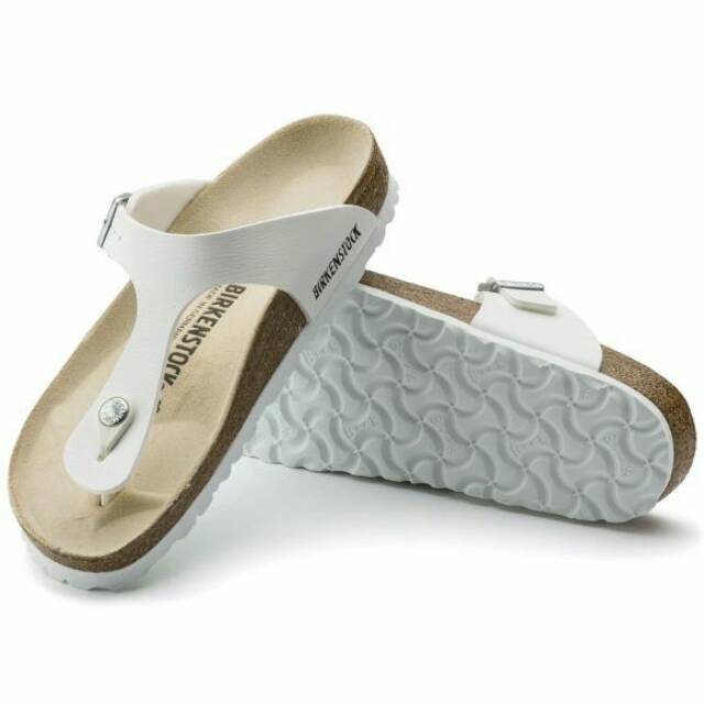 birkenstock gizeh white