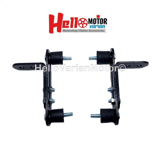 BREKET BRAKET LAMPU TEMBAK SPAKBOR NMAX LEXI AEROX XMAX - LAMPU MOTOR - AKSESORIS MOTOR -