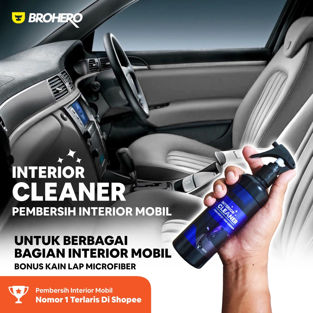 Foto Pembersih Interior Mobil - Interior Cleaner - By Brohero