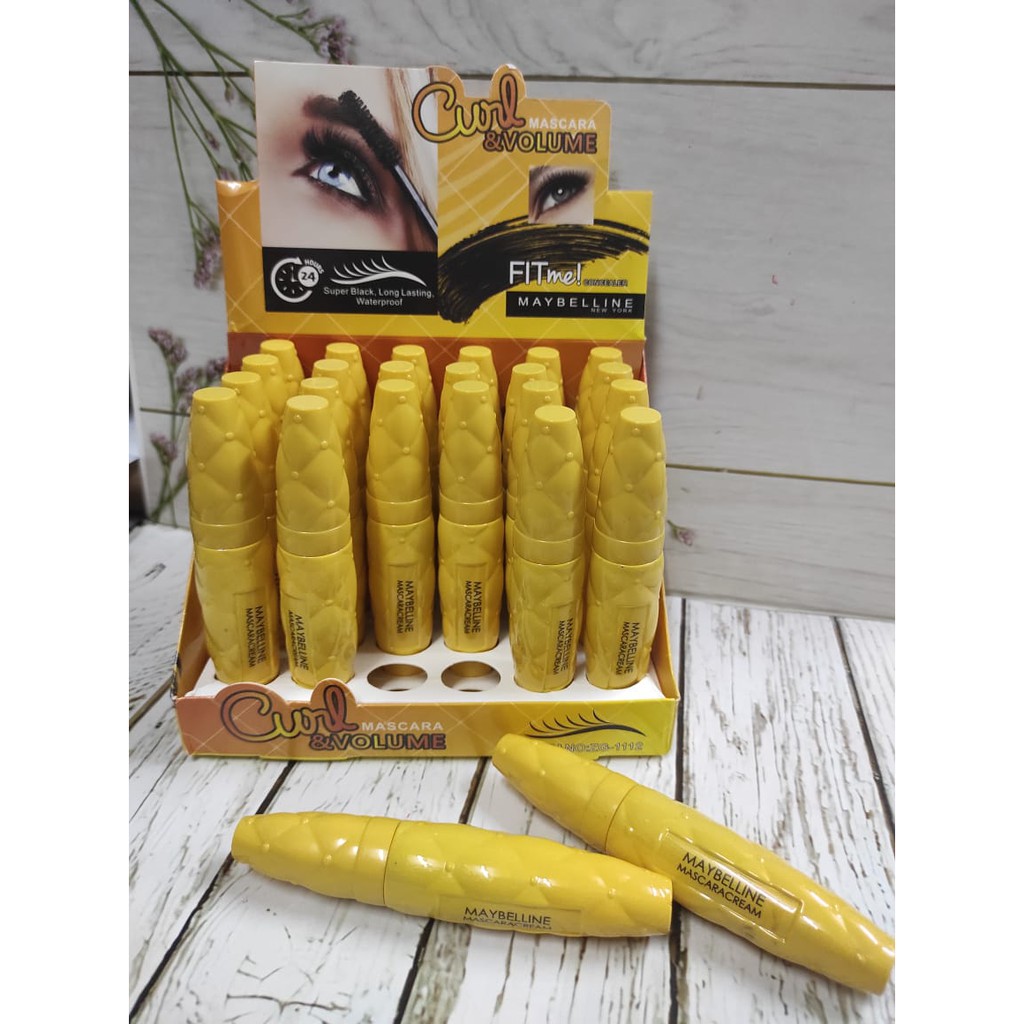 MASCARA NEW MAYBELLINE FIT-ME MASCARA CASING KUNING