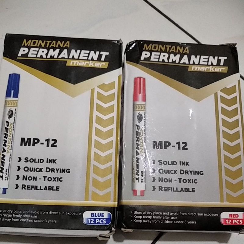 

1pcs spidol permanent montana whiteboard montana