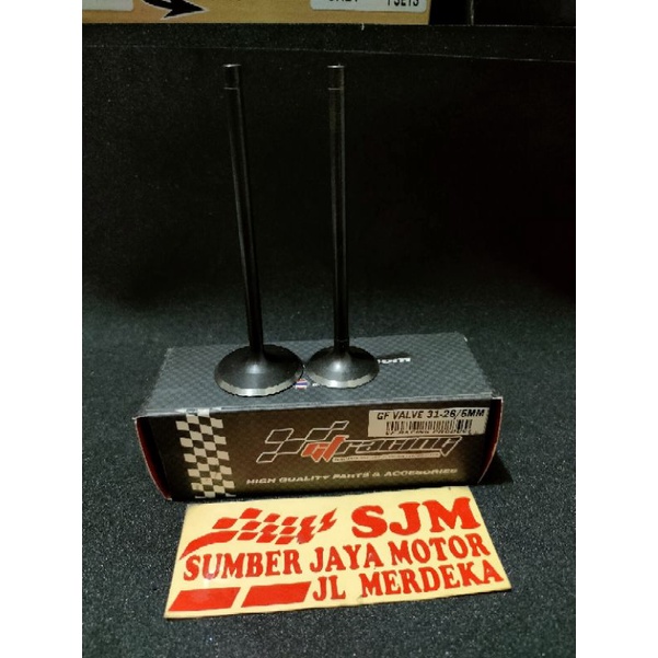 klep 31 26 batang 5mm payung klep 31 26 5mm Gf racing