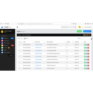 Source Code Aplikasi Arsip Dokumen Kantor E ARSIP Versi Source Code Aplikasi Arsip Dokumen Kantor E ARSIP Versi