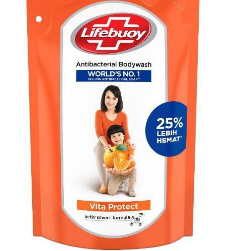 χн ☛te✤  Lifebuoy Sabun Cair Mandi Vita Protect Refill 450Ml ннн