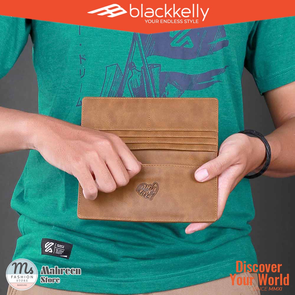 Dompet Lipat Panjang Casual Pria Original Blackkelly | BCL 750