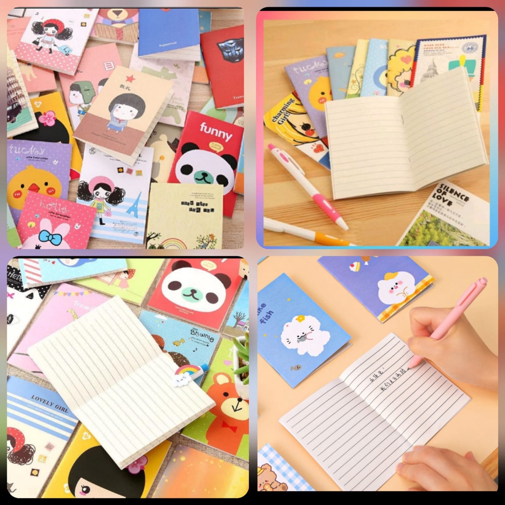 

BUKU TULIS MINI KARAKTER 18 lembar