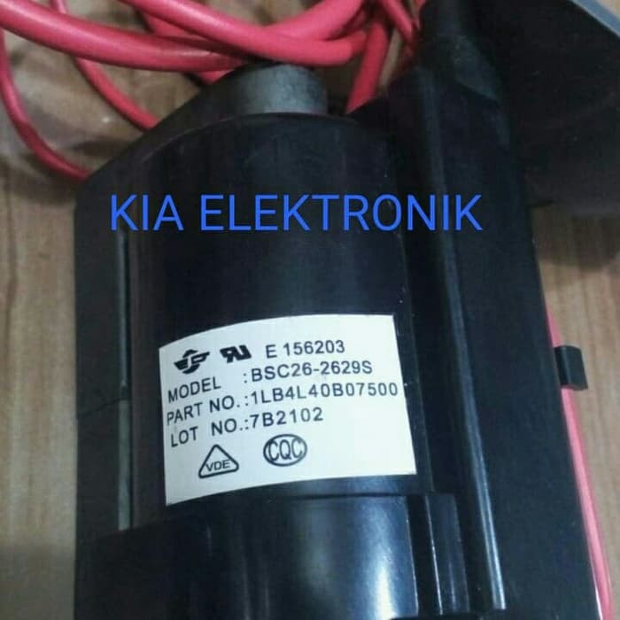 Flyback FBT Playbek Plibek TV Sanyo 29inc BSC26-2629S atau 1LB4L40B07500 Ori