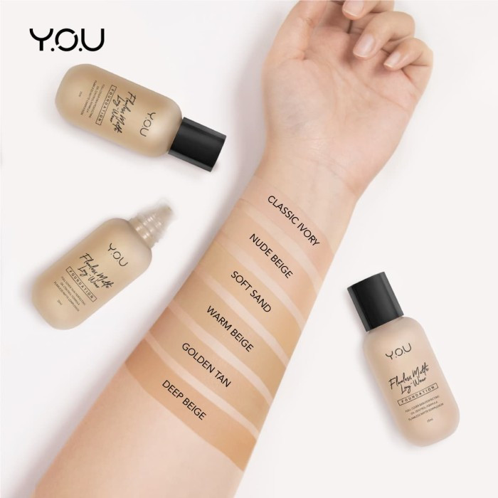 YOU Basic Collection Flawless Matte Long-wear Foundation