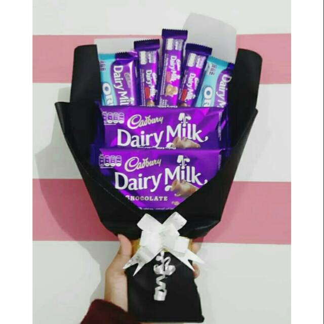 Buket Snack Coklat Dairy Milk