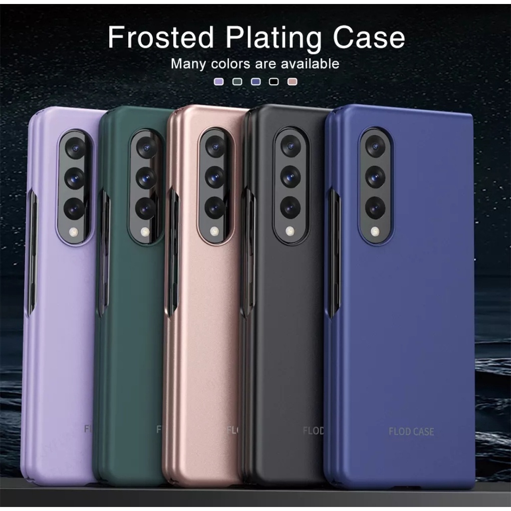 Ultra Slim Matte Samsung Z FOLD 4 Case Cover Casing Front Back