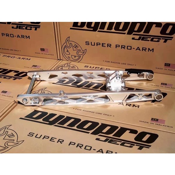 READY KAK SWING ARM DYNOPROJECT MALAYSIA FOR MX KING SILVER ORIGINAL