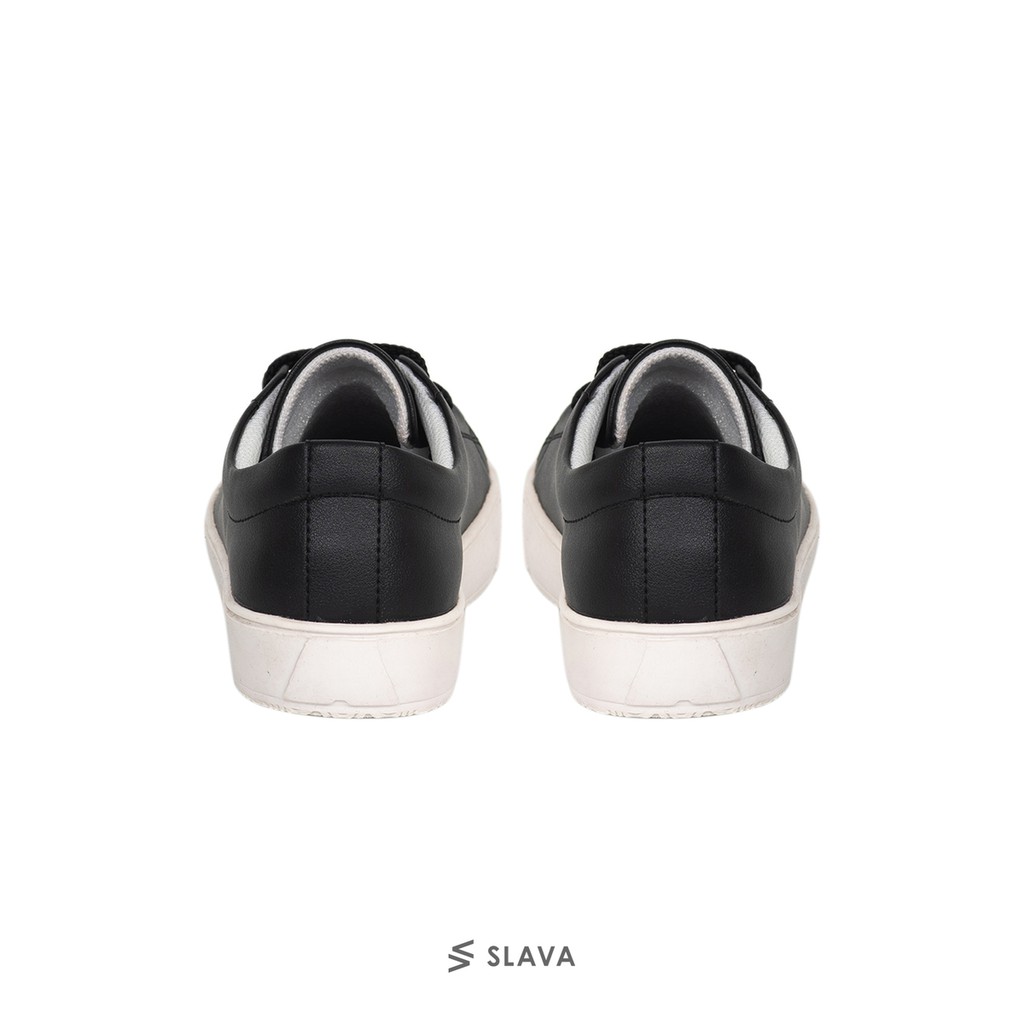 SLAVA - Blossom Black Sepatu Sneakers Wanita - Original Footwear-3