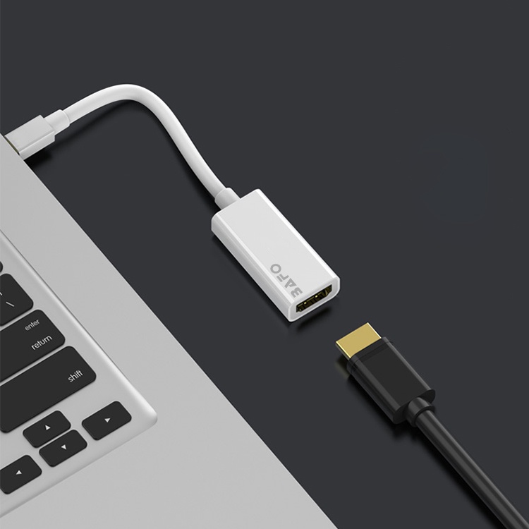 Mini DP DisplayPort to HDMI 4k Adapter BAFO BF-2611