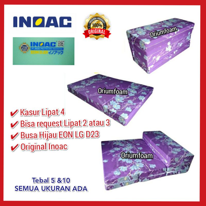 Kasur Lipat Inoac Original tebal 10 dan 5 cm