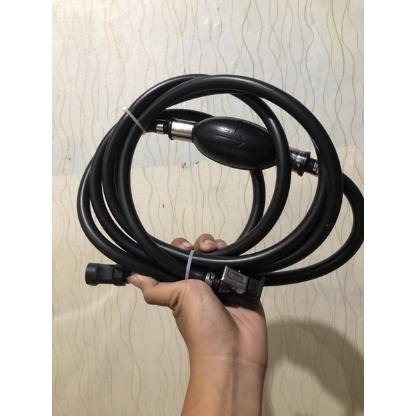selang mesin tempel / pompa bensin / fuel pump mesin tempel outboard yamaha