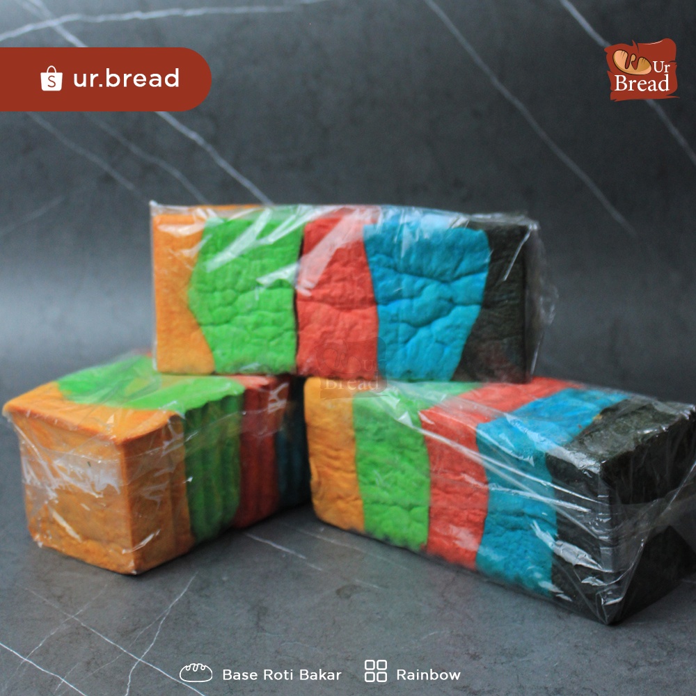 Roti Bakar Bandung Rainbow | Base Roti Bakar Bandung Rainbow