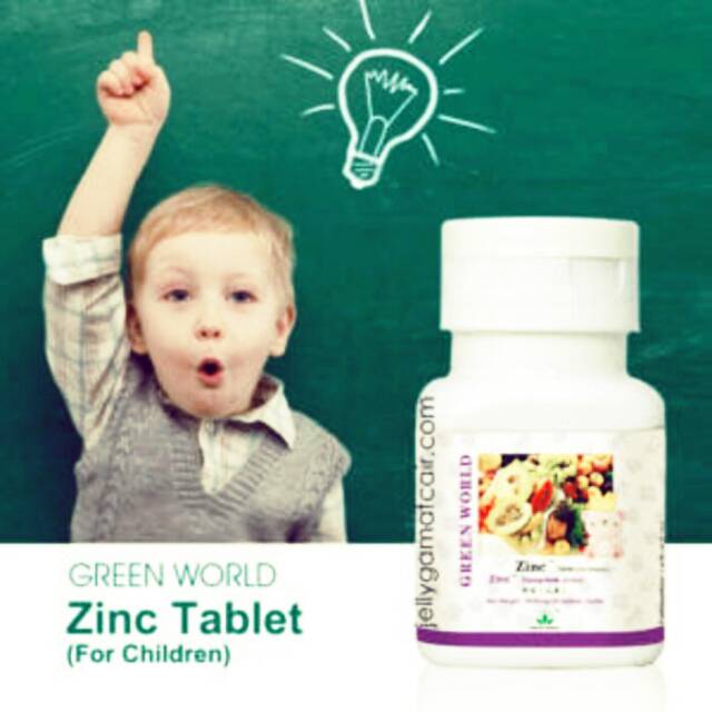 ZINC TABLET untuk Anak/obat pintar/obat nafsu makan