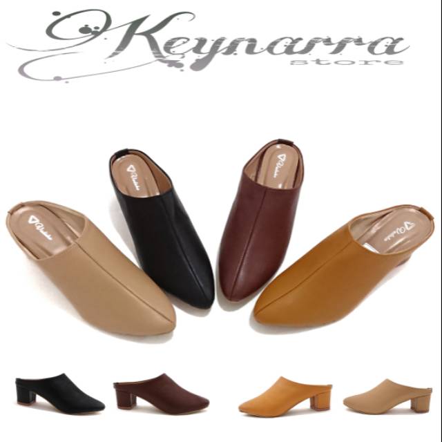 Keynarra Sendal Wanita Heels Pump 5cm MD 10