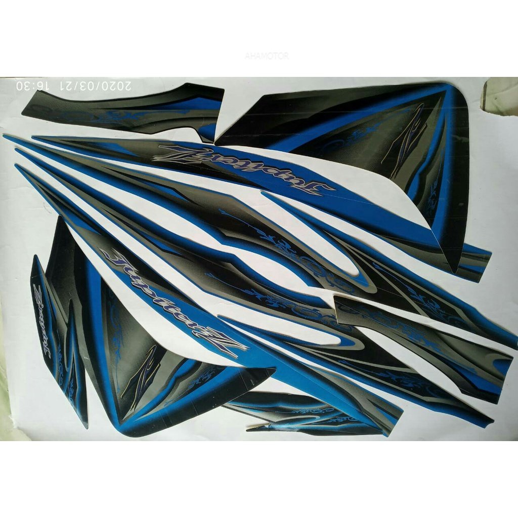 stiker striping lis body yamaha jupiter z 2010 - AHAMOTOR