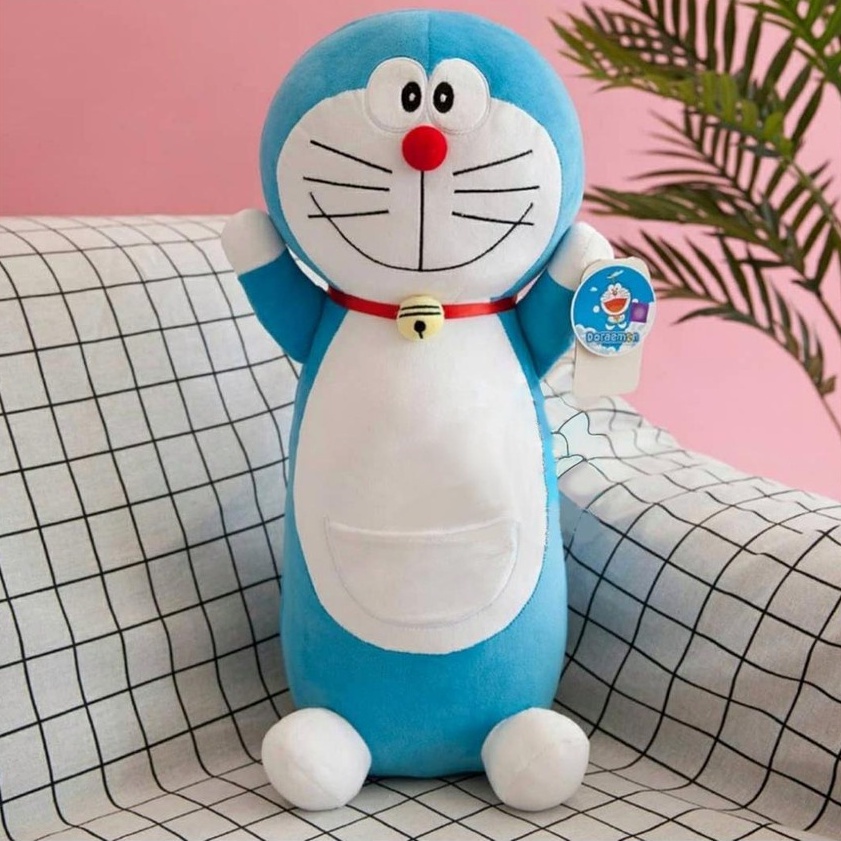 Boneka Guling Karakter Doraemon XL 40 Cm
