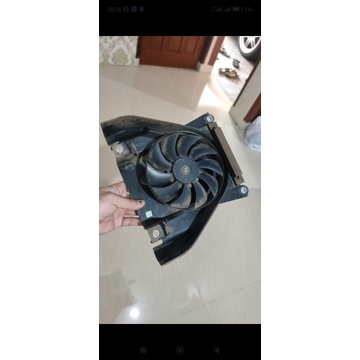 kipas radiator Ninja 250 fi z250 original ori copotan