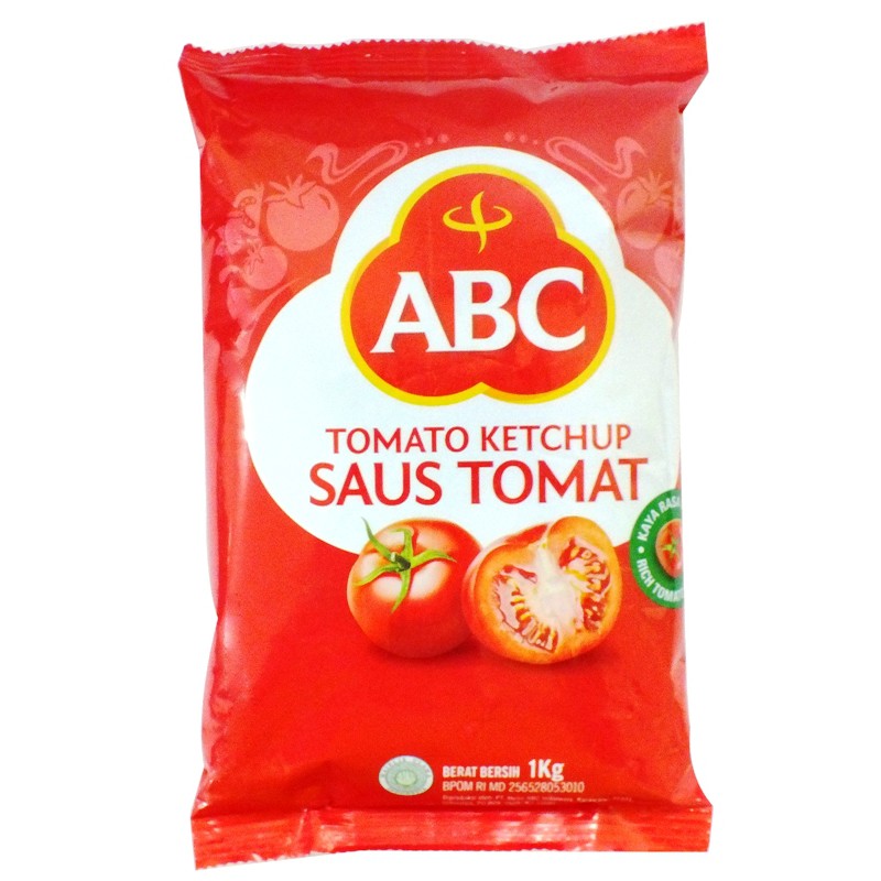 SAUCE ABC 1KG TOMAT PILLOW PACK DEPOT KULINER