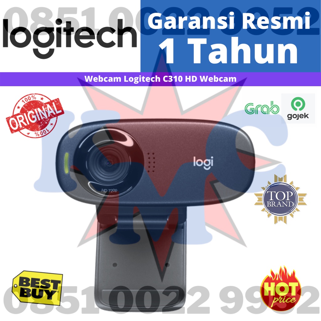 Webcam Logitech C310 C310 HD Webcam