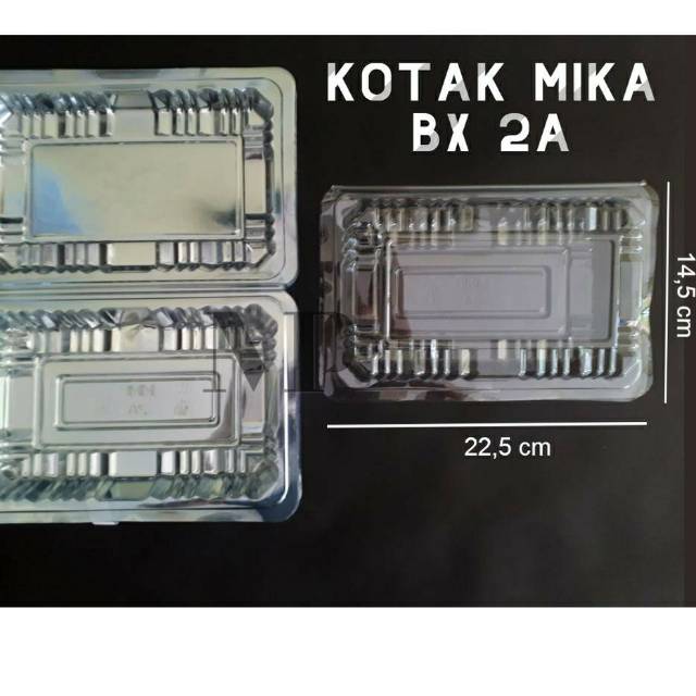 Mika plastik mika bening Mika kue/mika jajanan pasar/mika bolu mika BX 2c mika BX 2A