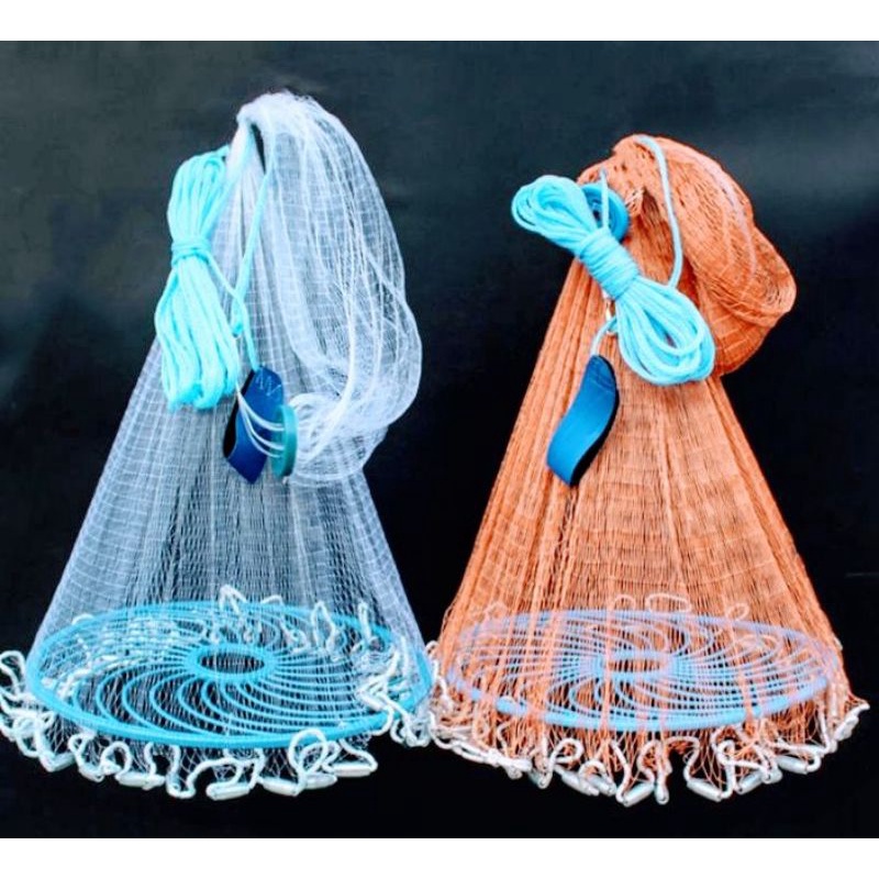Finefish Jaring Ikan Lempar Fishing Throw Net Cage